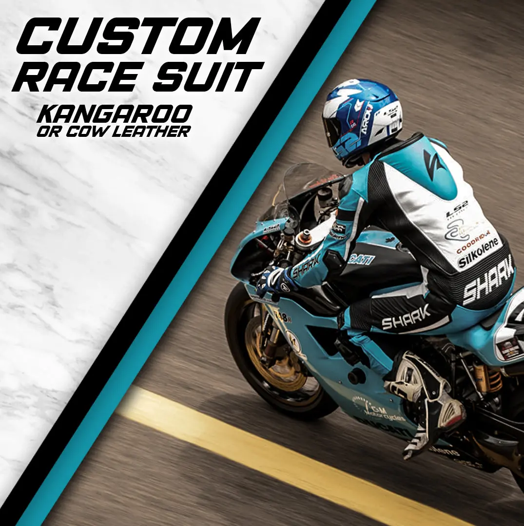 Shark Leathers Custom Race Suit 1