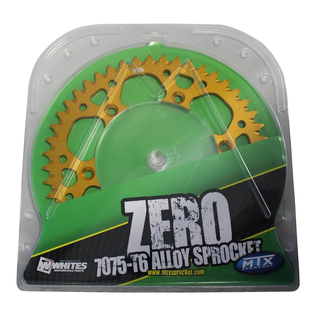 Mtx 210 Zero Aluminium Rear Sprocket #520 - Gold (11A-Kae-Gld) 1