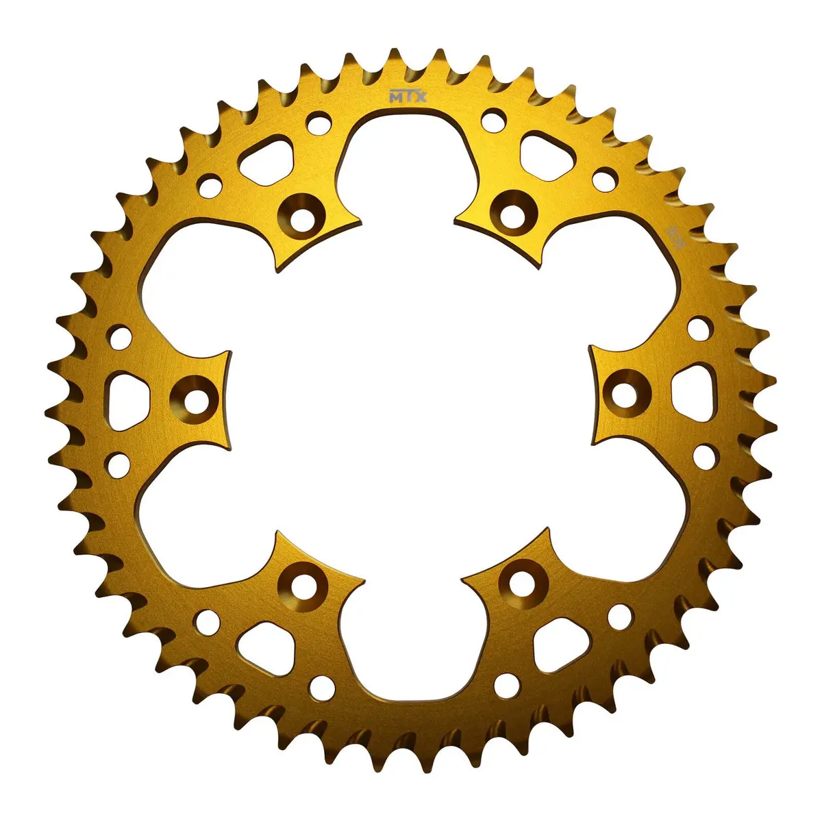 Mtx 808 Zero Aluminium Rear Sprocket #520 - Gold (11A-402-Gld) 1