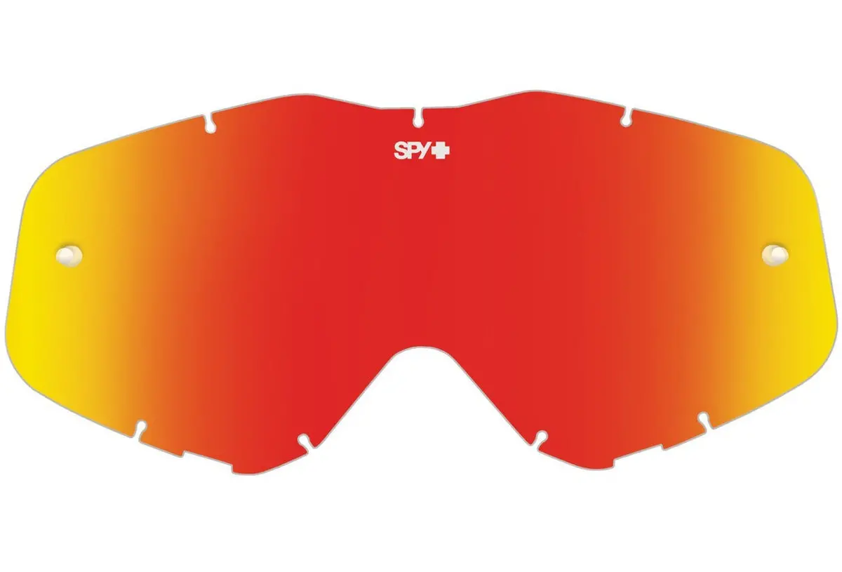 Spy Optic Replacement Smoke W/Red Spectra Lens For Klutch/Whip/Targa3 Mx Goggles 1