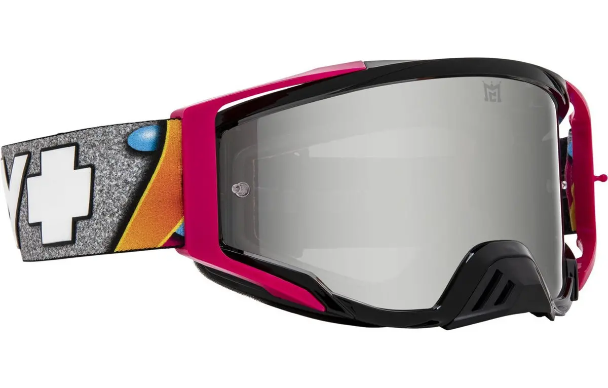 Spy Optic Foundation Mx Goggle Plus Jeremy Mcgrath/Kab W/Hd Smoke/Silver Spectra Lens 1