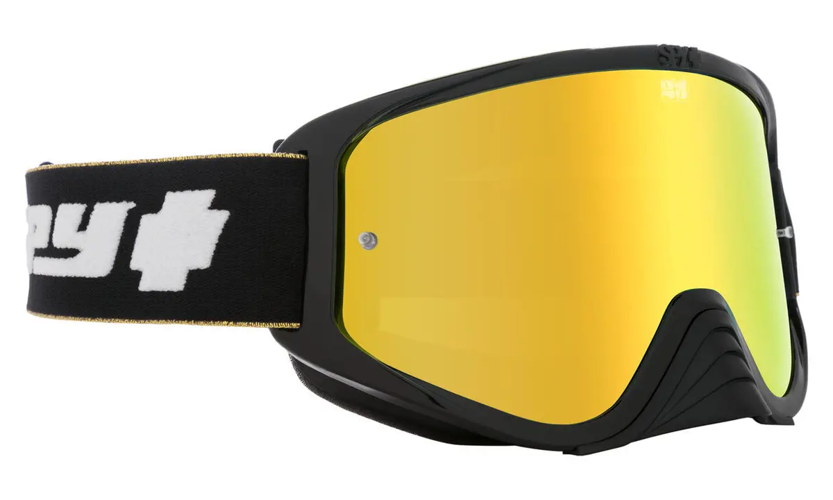 Spy Optic Woot Race Mx Goggle 25Th Anniversary Black/Gold W/Hd Smoke/Gold Spectra Lens 1