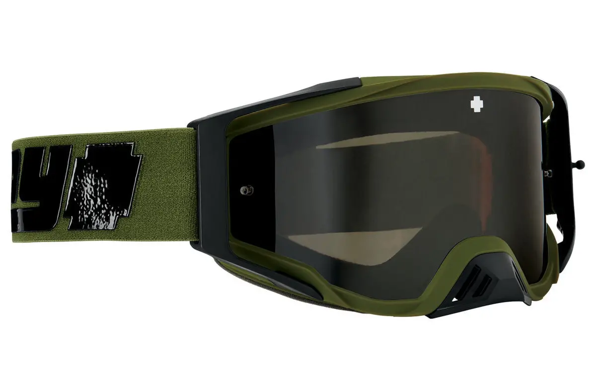 Spy Optic Foundation Mx Goggle Plus Reverb Olive W/Hd Smoke Lens 1