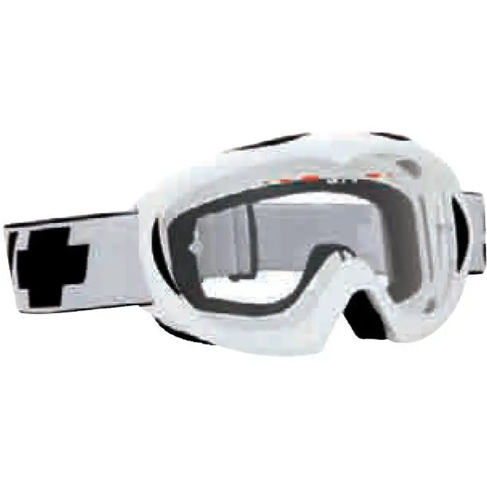 Spy Optic Targa Mini Mx Goggle White W/Clear Anti-Fog Lens 1