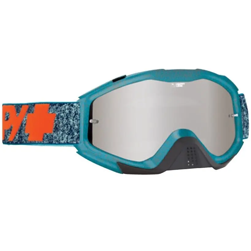 Spy Optic Klutch Mx Goggle Stone Wash W/Happy Bronze/Silver Mirror Lens 1