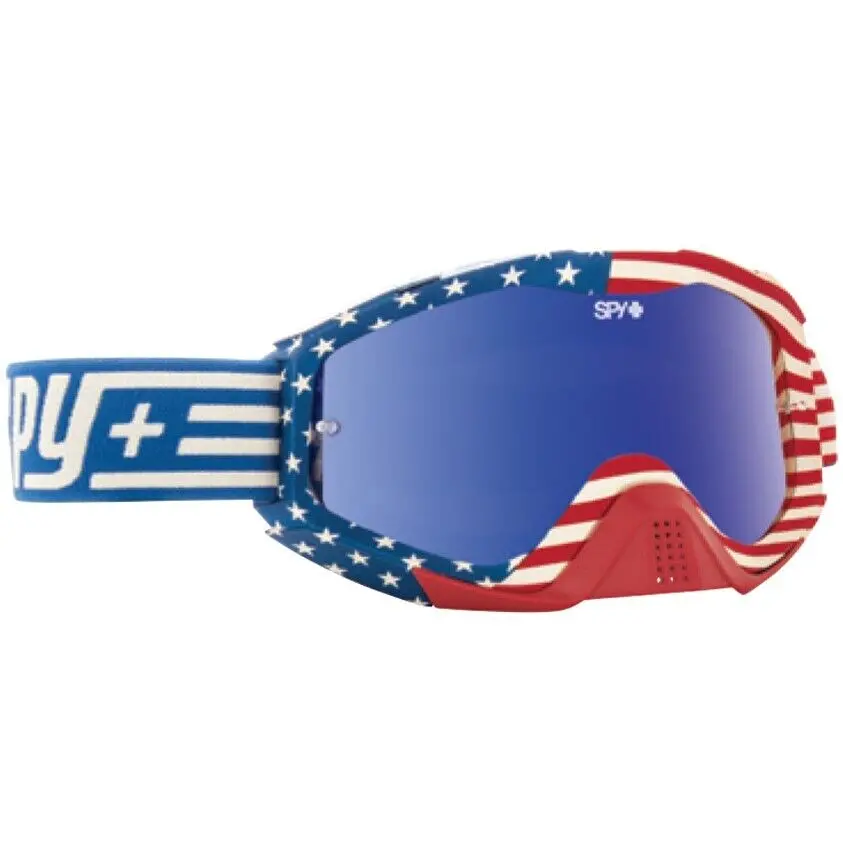 Spy Optic Klutch Mx Goggle Vintage Usa W/Smoke/Red Spectra Lens 1