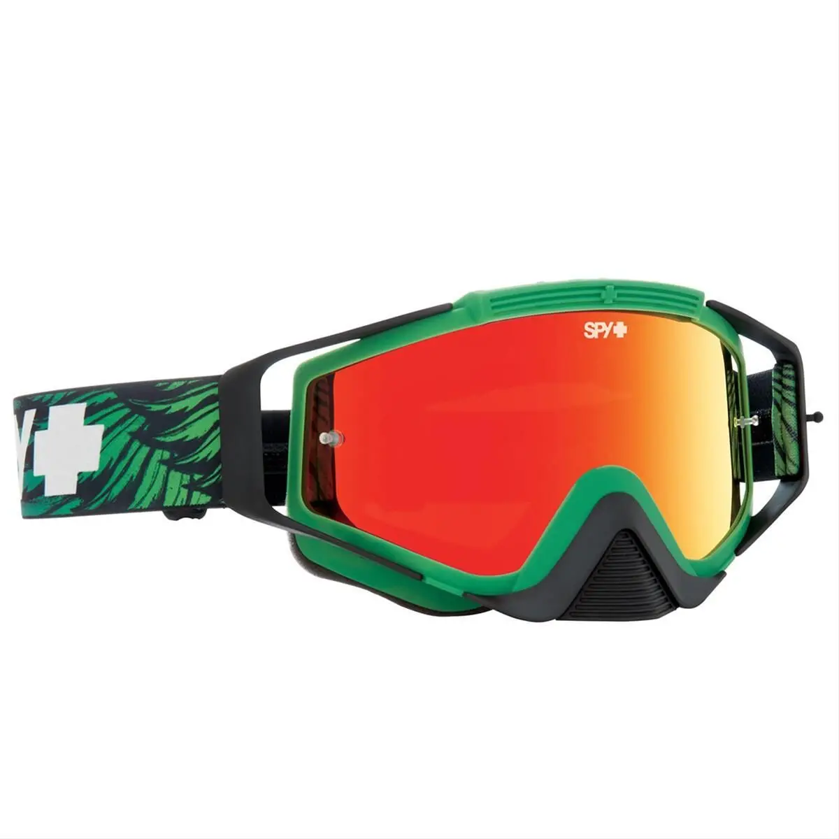 Spy Optic Omen Mx Goggle Road 2 Recovery W/Smoke/Red Spectra Lens 1
