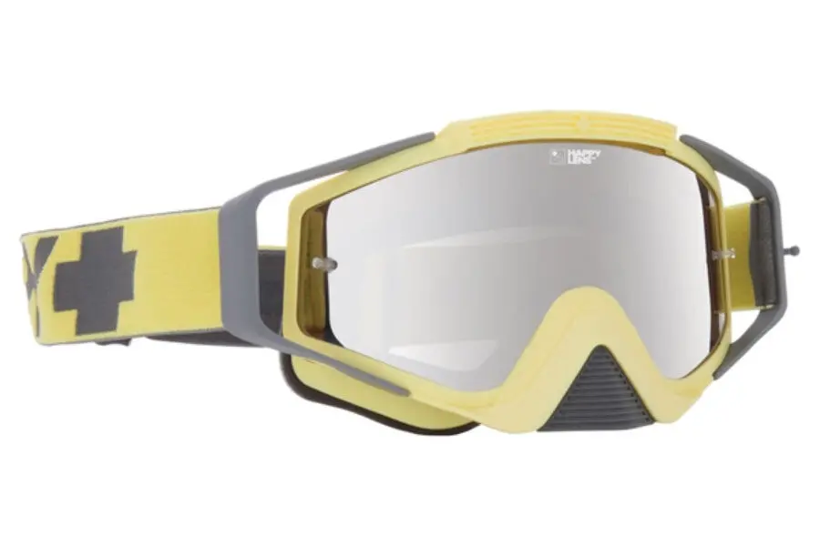 Spy Optic Omen Mx Goggle Washed Out Yellow W/Happy Bronze/Silver Mirror Lens 1