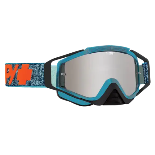 Spy Optic Omen Mx Goggle Stone Wash W/Happy Bronze/Silver Mirror Lens 1