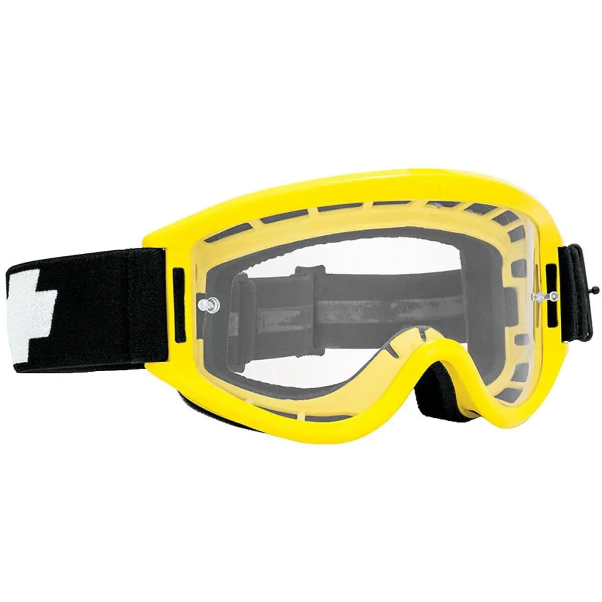 Spy Optic Breakaway Mx Goggle Yellow W/Clear Anti-Fog Lens & Posts 1