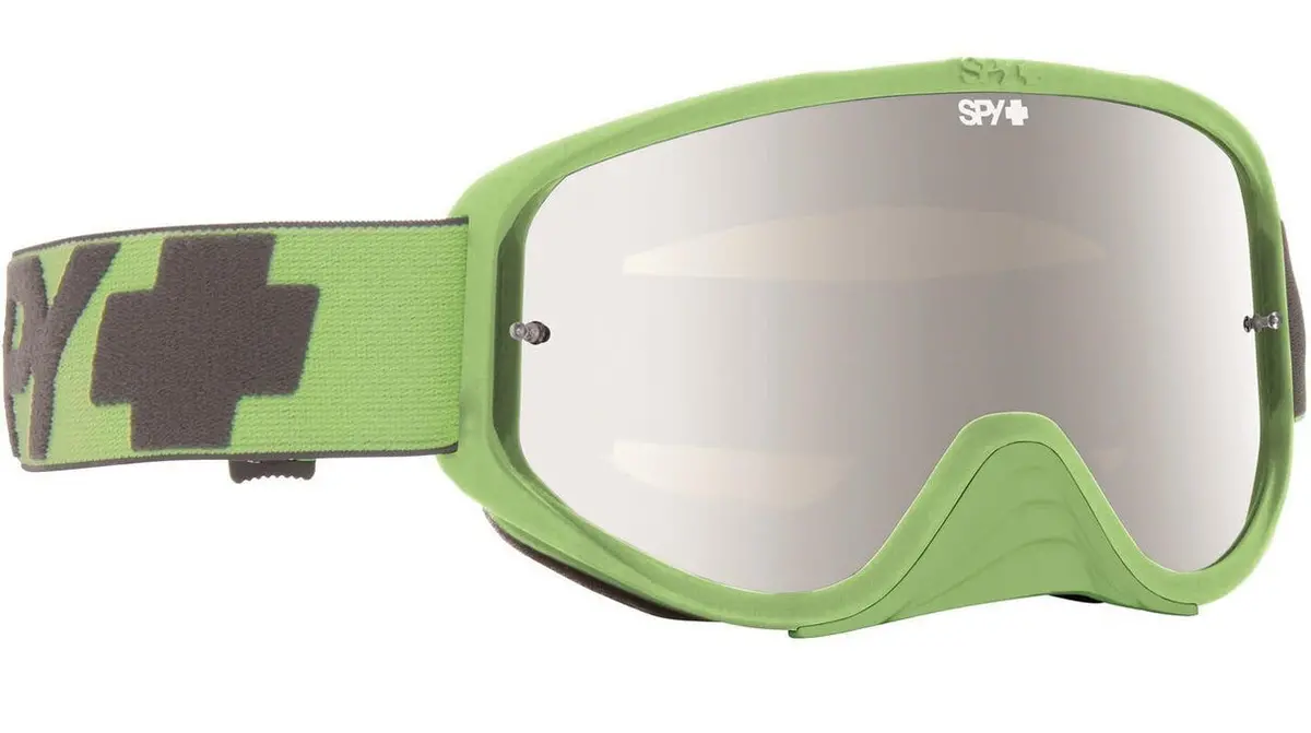 Spy Optic Woot Race Mx Goggle Washed Out Green W/Smoke/Silver Spectra Lens 1