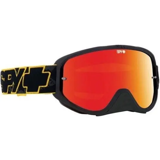 Spy Optic Woot Race Yellow Highlighter W/Smoke/Red Spectra Lens 1