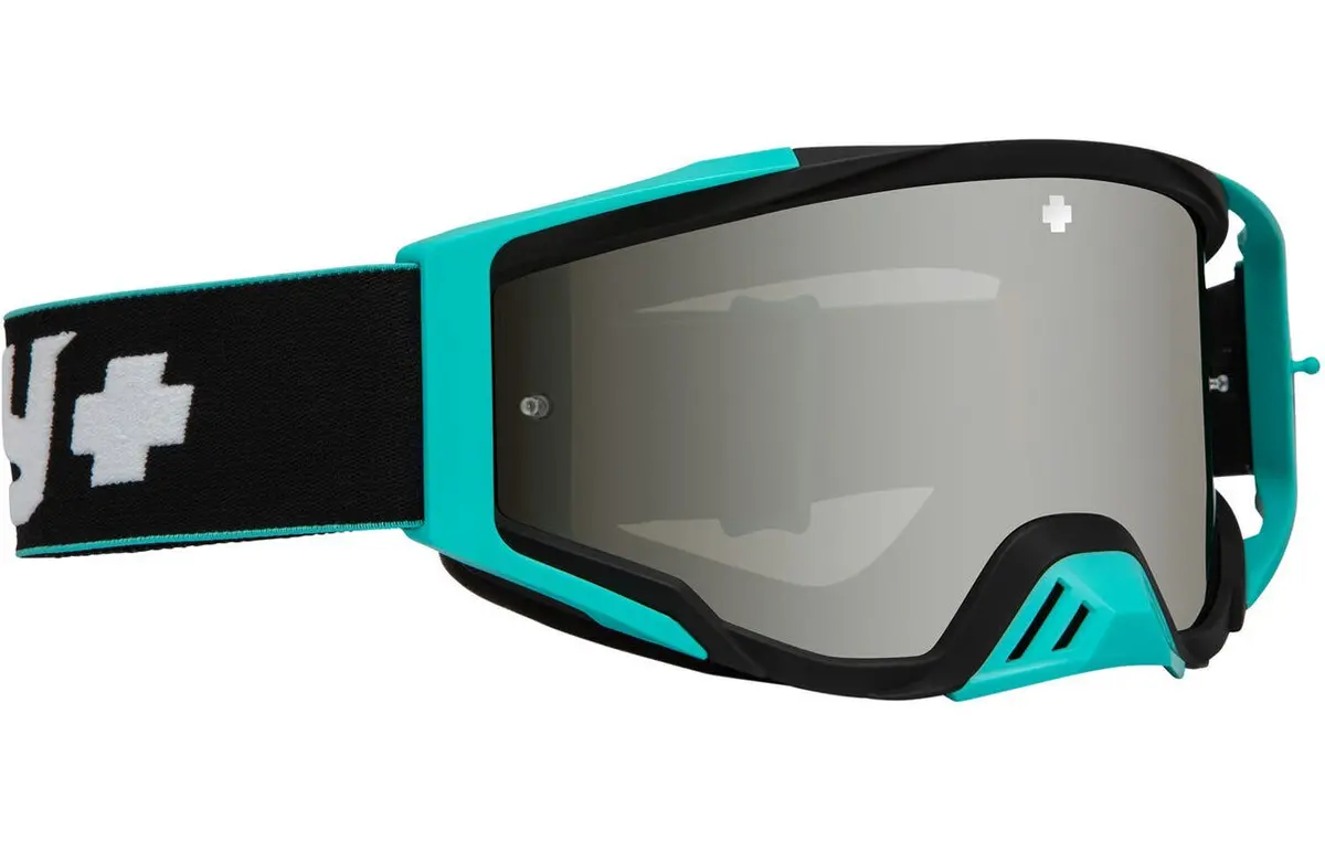 Spy Optic Foundation Mx Goggle Plus Camo Teal W/Hd Smoke/Silver Spectra Lens 1