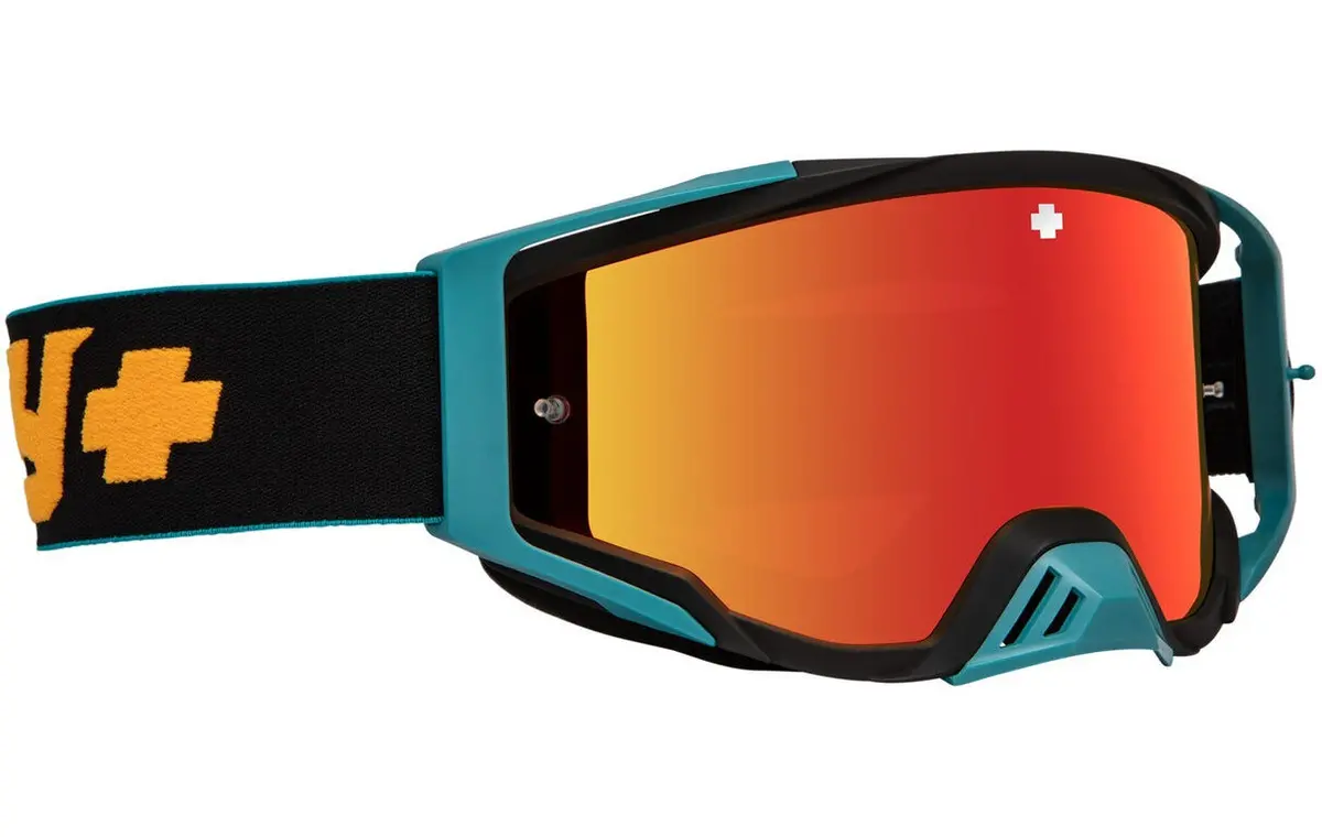 Spy Optic Foundation Mx Goggle Plus Camo Orange W/Hd Smoke/Red Spectra Lens 1