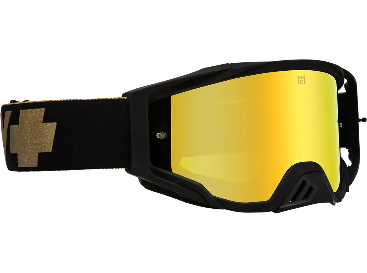 Spy Optic Foundation Mx Goggle Plus Jeremy Mcgrath W/Bronze/Gold Spectra Lens 1