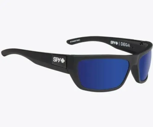 Spy Optic Dega Soft Matte Black W/Happy Bronze Polar/Dark Blue Spectra Lens 1