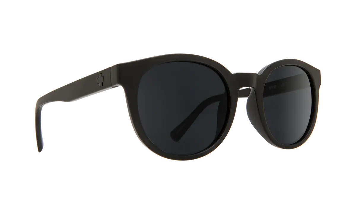 Spy Optic Hi-Fi Sunglasses Matte Black W/Grey Lens 1