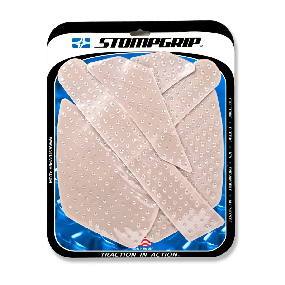 Stompgrip Volcano Tank Grips Clear For Husqvrna Fc/Fe/Fs/Fx/Tc/Te/Tx 16-20 1