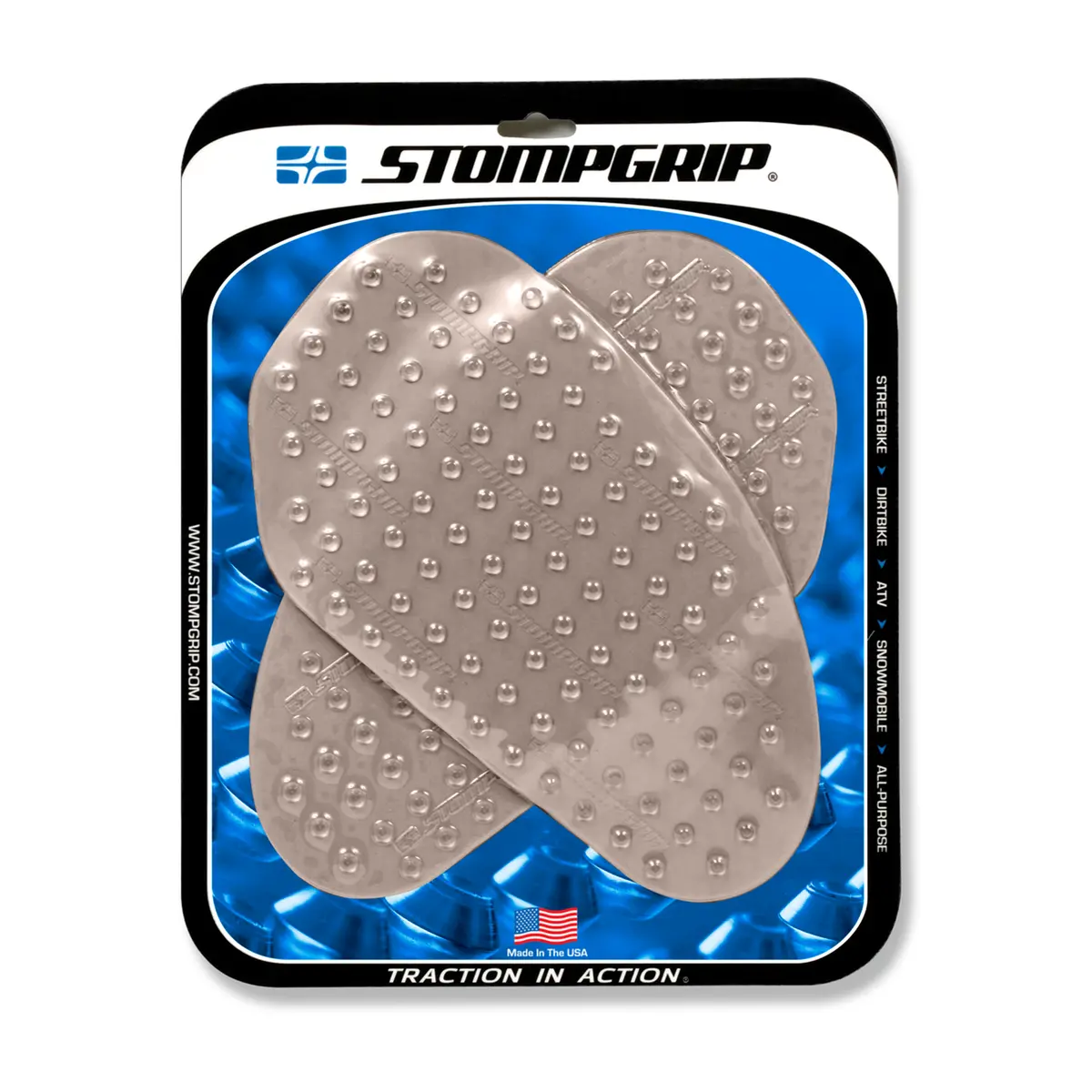 Stompgrip Universal Tank Large Super Volcano Grips Clear For Universal Models 1