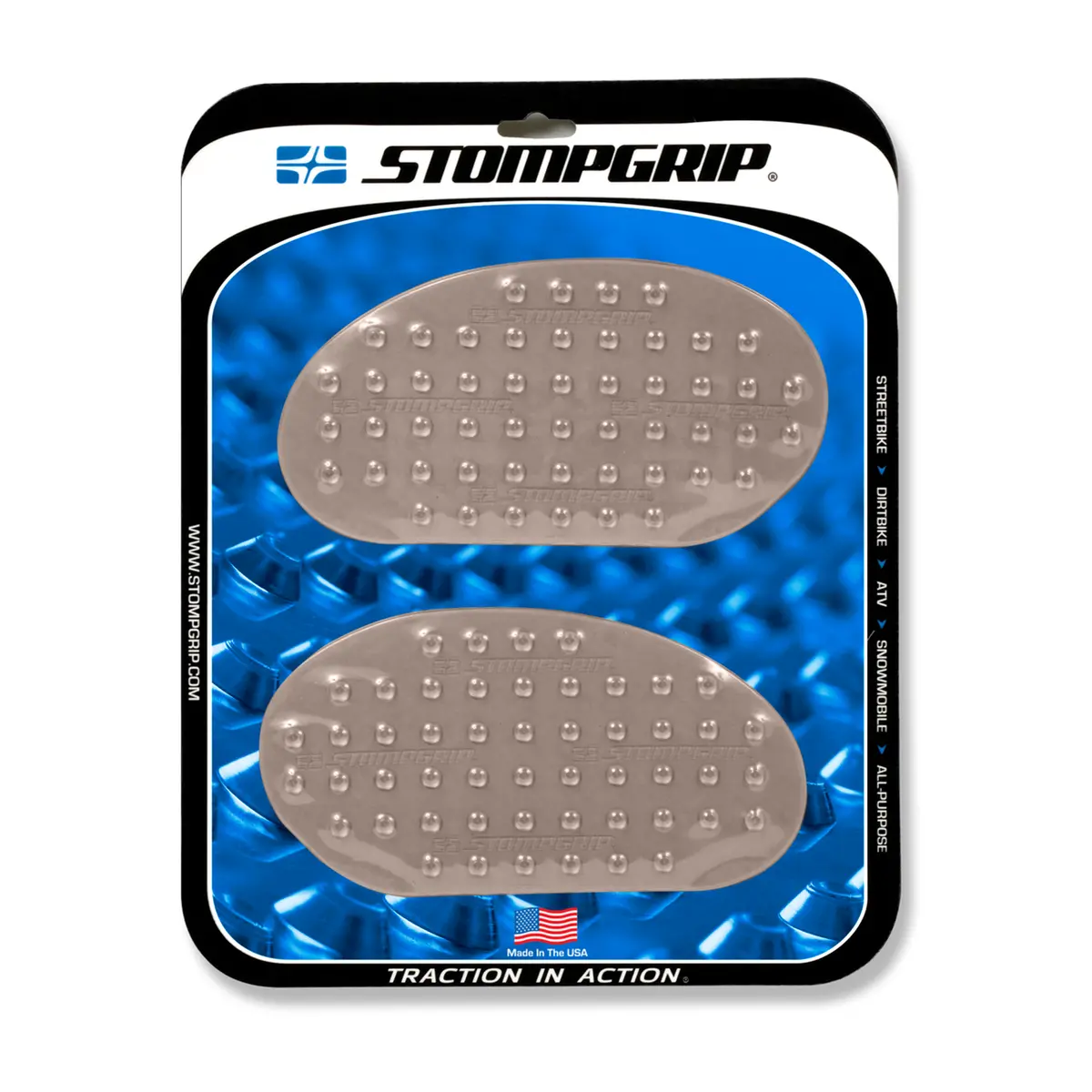 Stompgrip Small Universal Super Volcano Tank Grips Clear For Universal Models 1