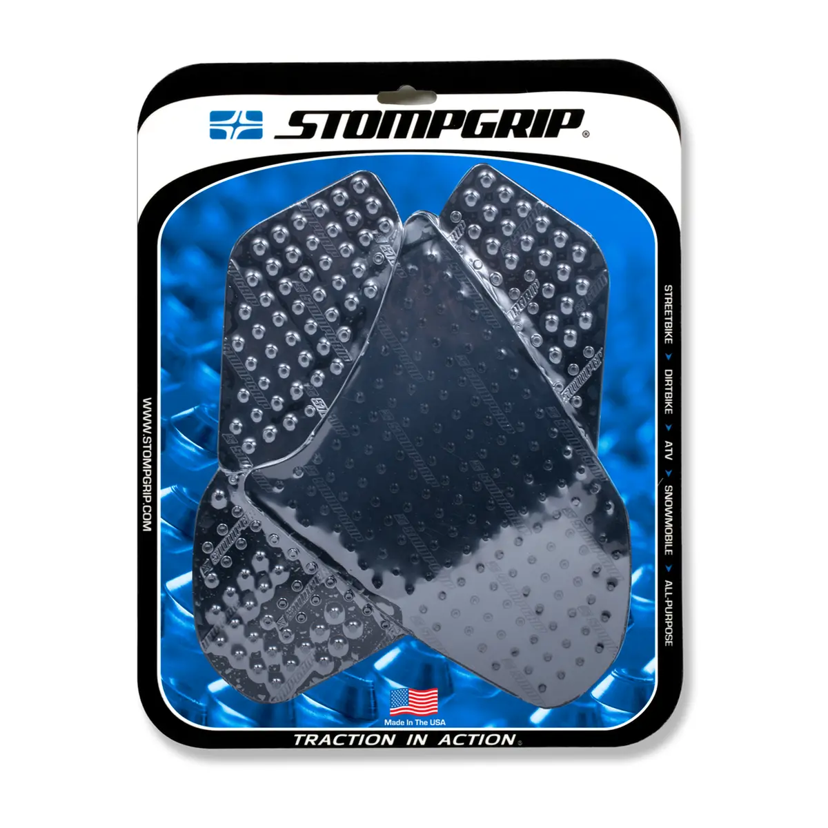 Stompgrip Volcano Tank Grips Black For Honda Cbr1000rr 08-11 1