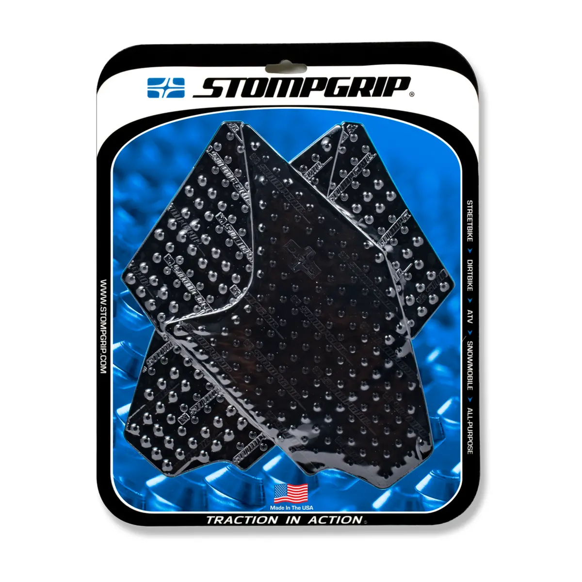 Stompgrip Volcano Tank Grips Black For Honda Cbr 1000Rr/Abs Fireblade/Fireblade/Fireblade Sp Repsol Edition 12-16 1