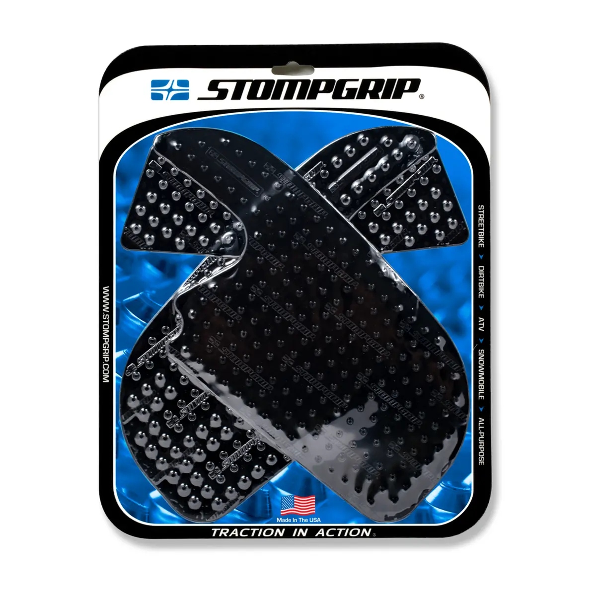 Stompgrip Volcano Tank Grips Black For Honda Cbr600rr/Cbr600rr Abs 13-19 1