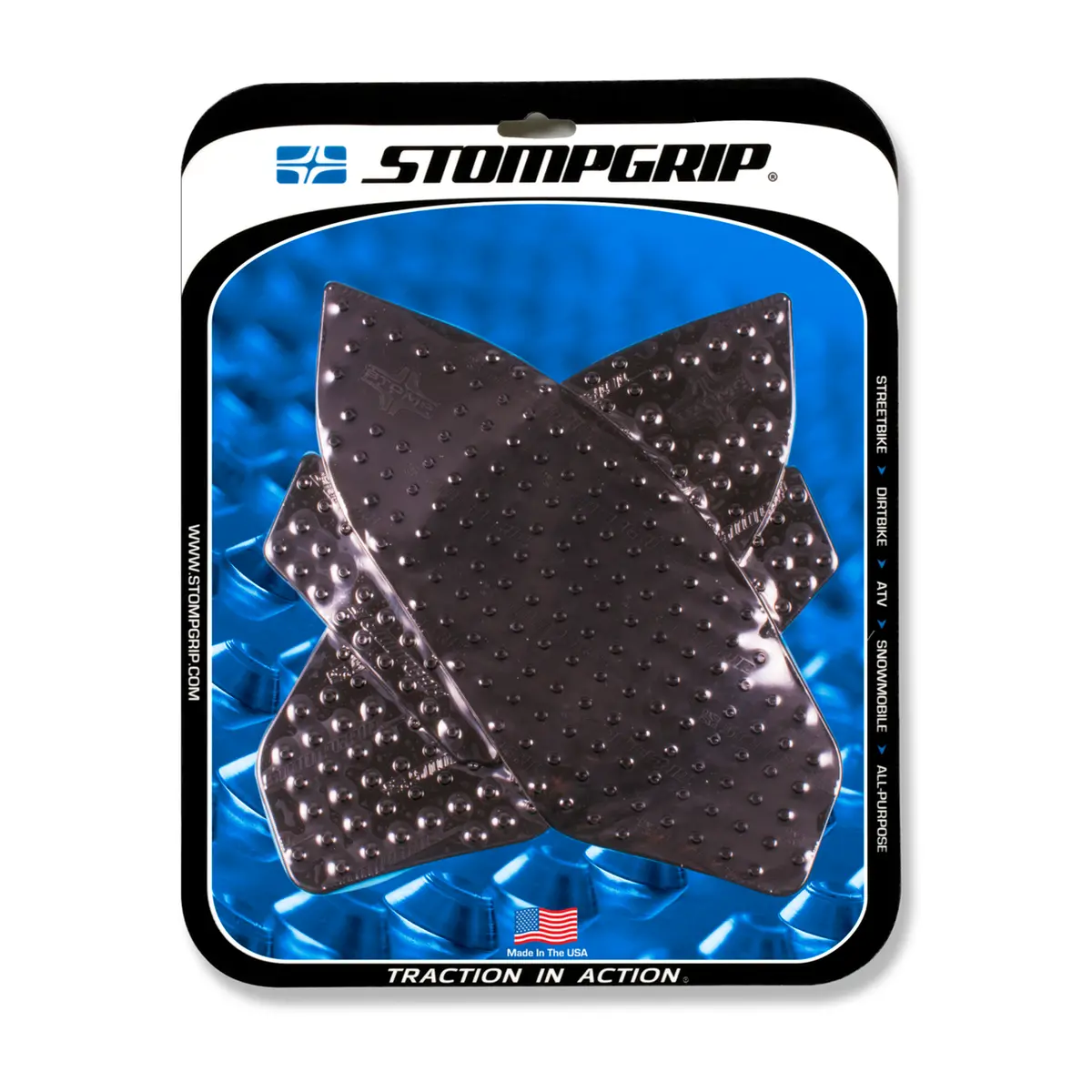 Stompgrip Volcano Tank Grips Black For Honda Cb 500 F/Cbr 500 R 16-18 1