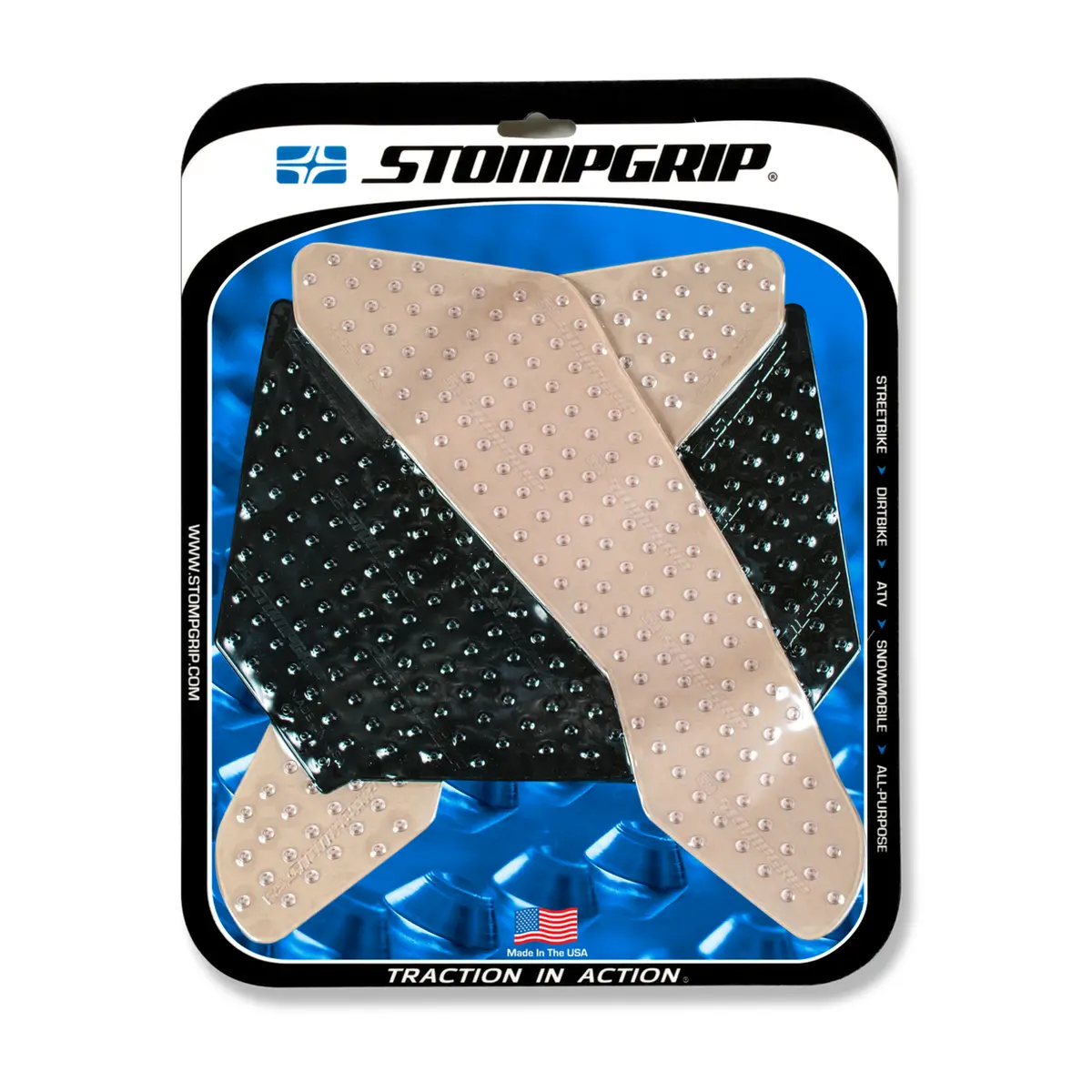 Stompgrip Volcano Tank Grips Clear For Honda Cbr1000rr/Cbr1000rr Abs/Cbr1000rr Sp/Cbr1000rr Sp2 17-19 1