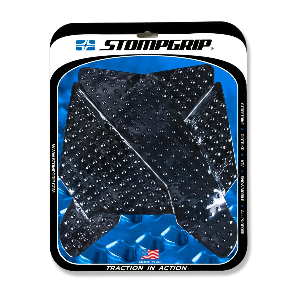 Stompgrip Volcano Tank Grips Black For Honda Cbr1000rr/Cbr1000rr Abs/Cbr1000rr Sp/Cbr1000rr Sp2 17-19 1