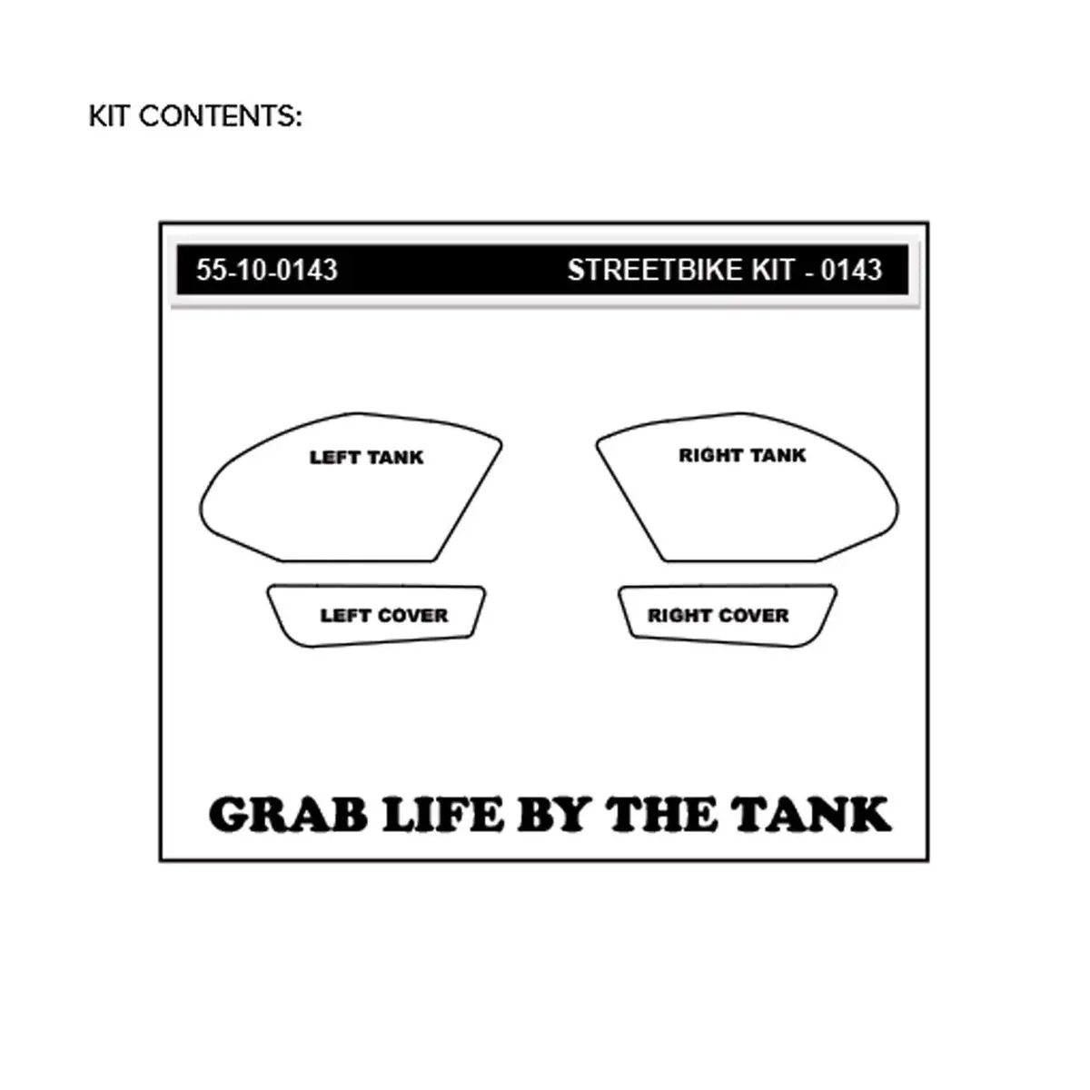 Stompgrip Volcano Tank Grips Clear For Suzuki Gsx-R1000 17-25/Gsx-R1000 Abs 17-25/Gsx-R1000r 17-25/Gsx-R1000x 19-20 2