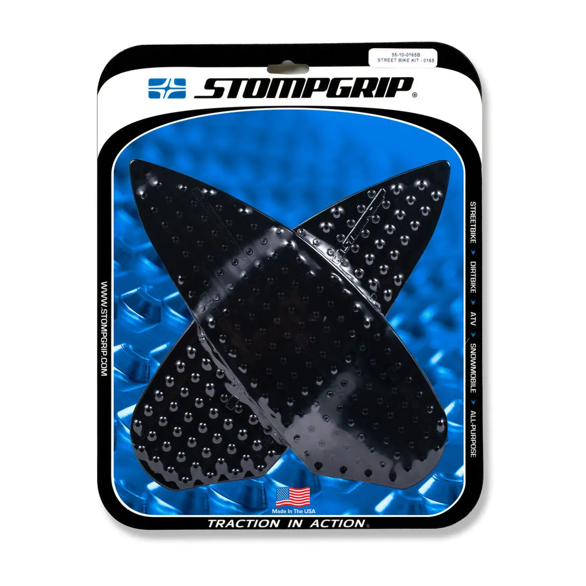 Stompgrip Super Volcano Tank Grips Black For Bmw S 1000 Rr 20 1
