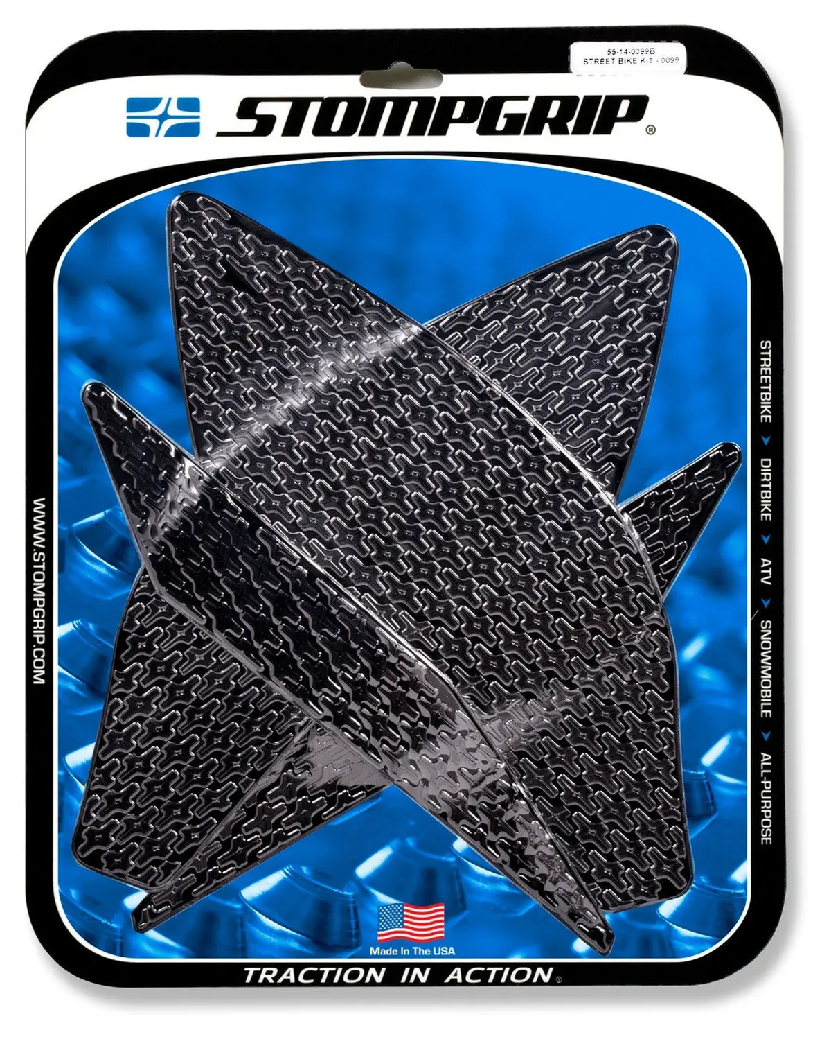 Stompgrip Icon Tank Kit Black For Yamaha Yzf-R1 15-19/Yzf-R1m 15-19/Yzf-R1s 16-18 1