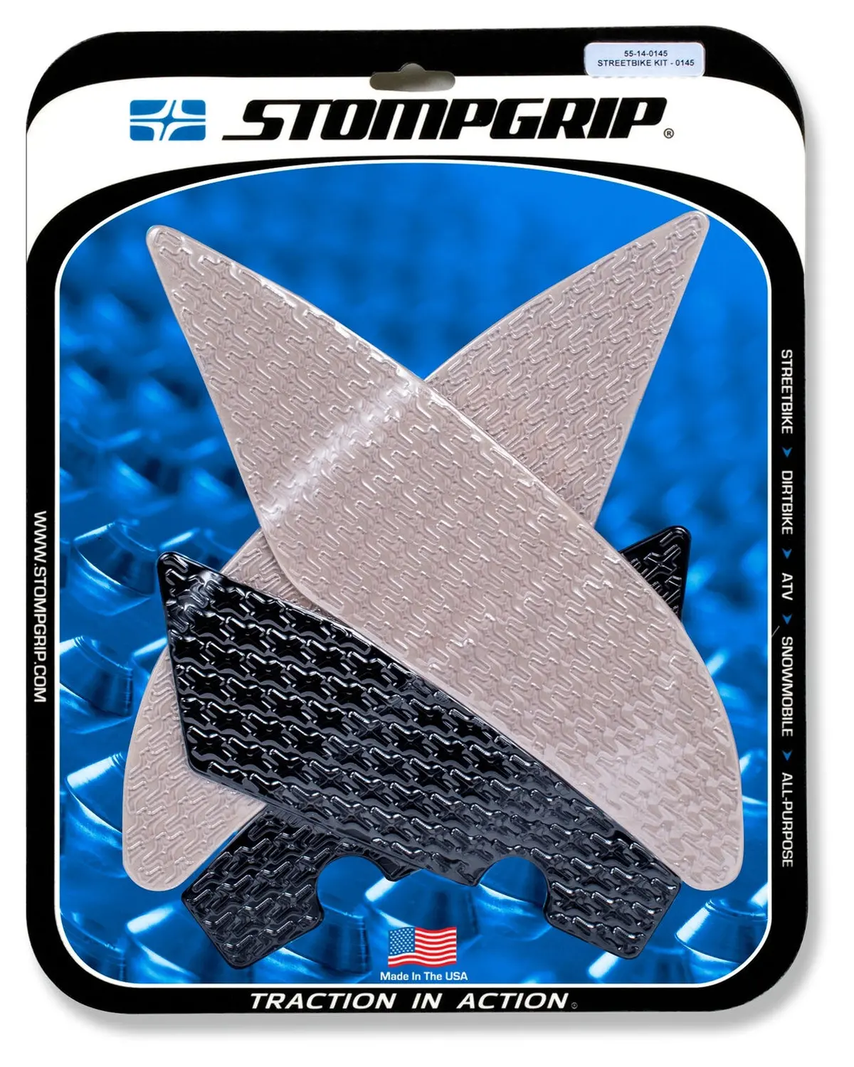 Stompgrip Icon Streetbike Kit Clear For Yamaha R6 2017-2020 1
