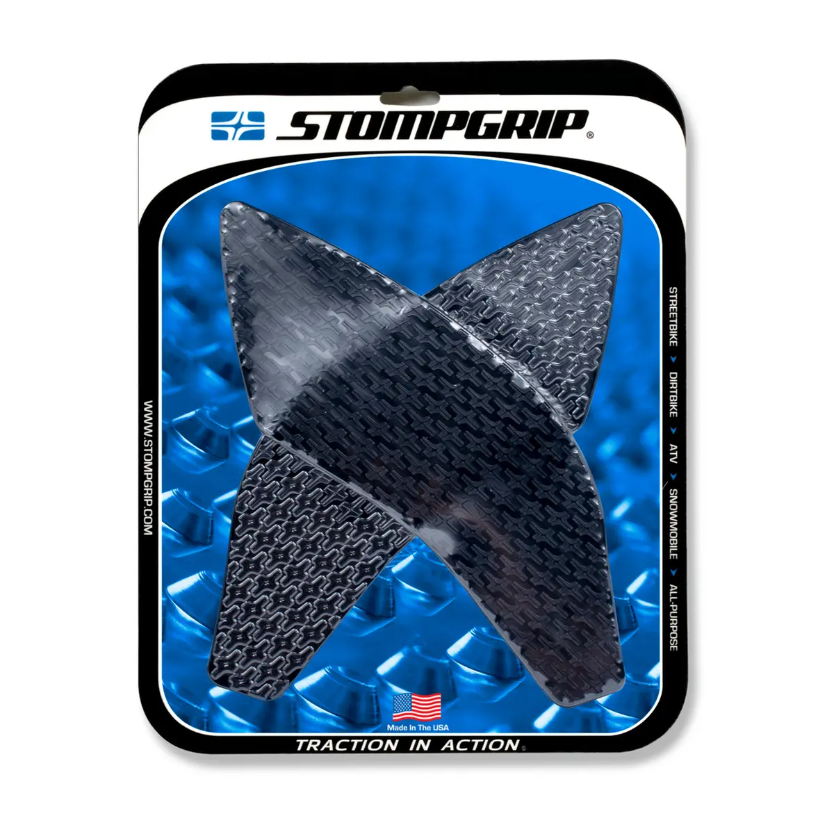Stompgrip Icon Tank Grips Black For Honda Cb300r/Cb650r/Cbr650r 19-20 1