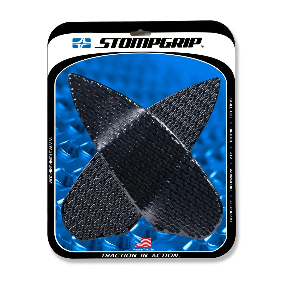 Stompgrip Icon Tank Grips Black For Bmw S 1000 Rr 20/Hp4 Race 20 1