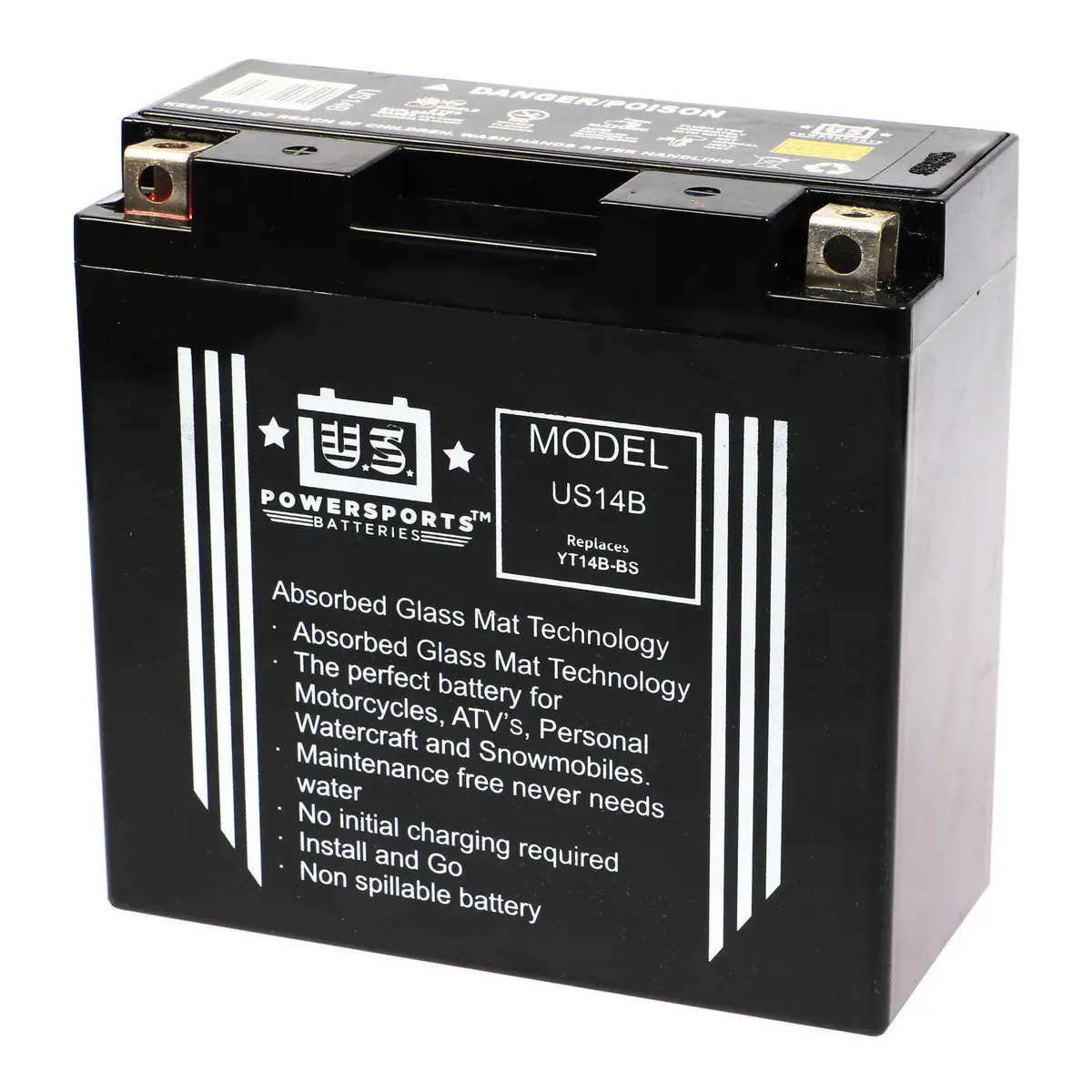 Usps Agm Battery - Us14b 1