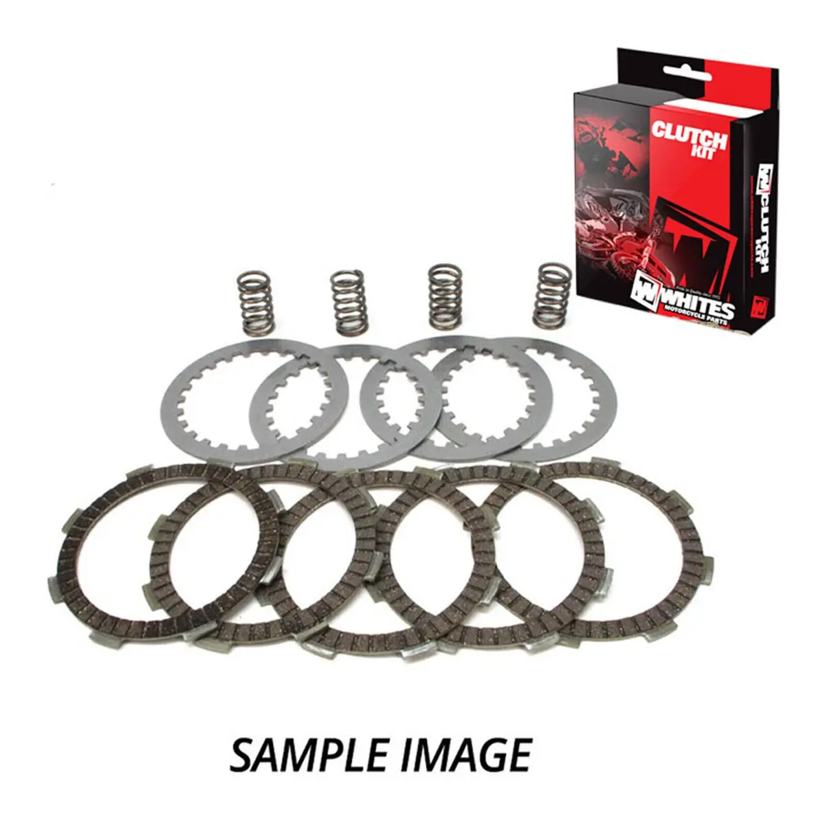 Whites Clutch Kit (Fibres & Steels Only) 1