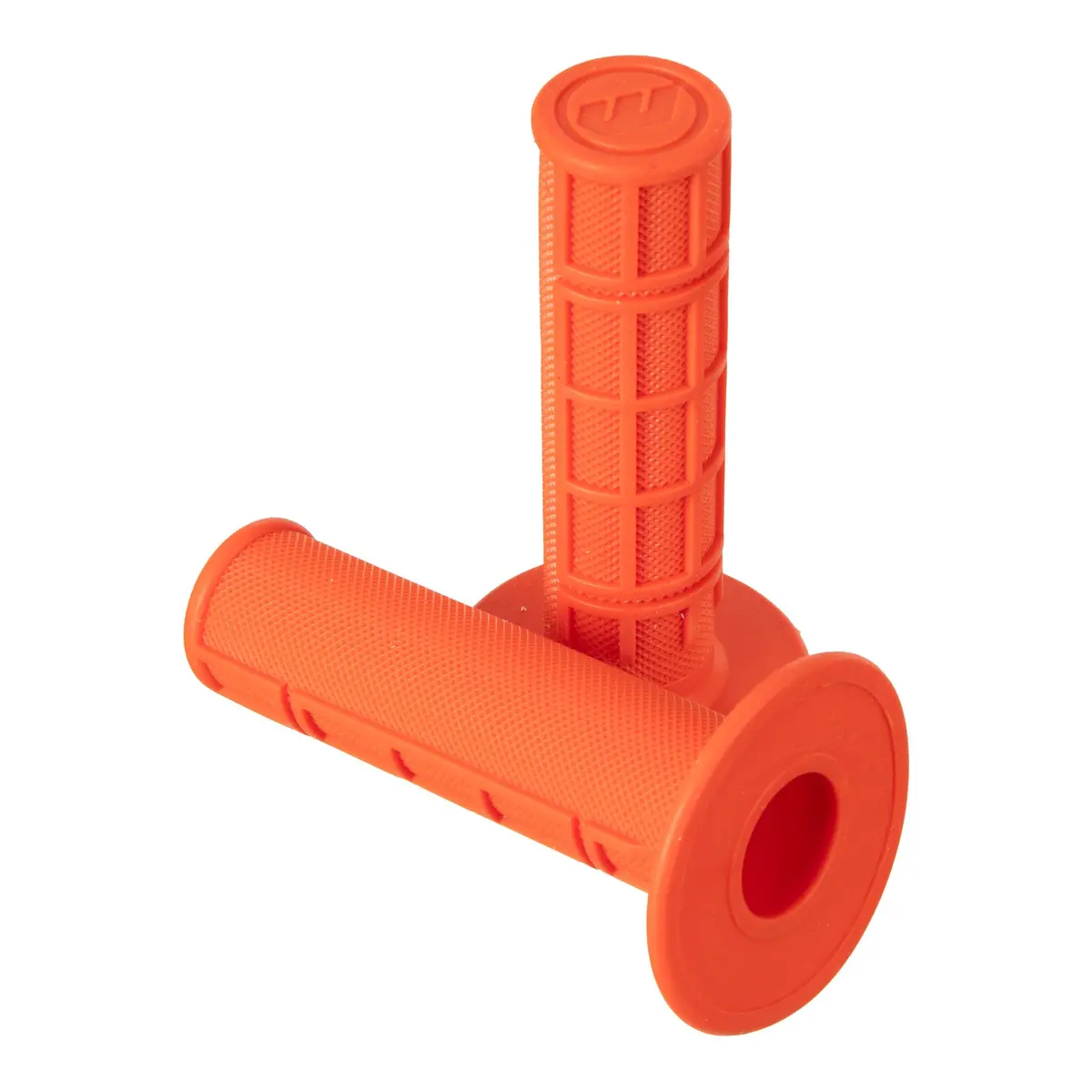 Whites Mx Half Waffle Grips - Orange 1