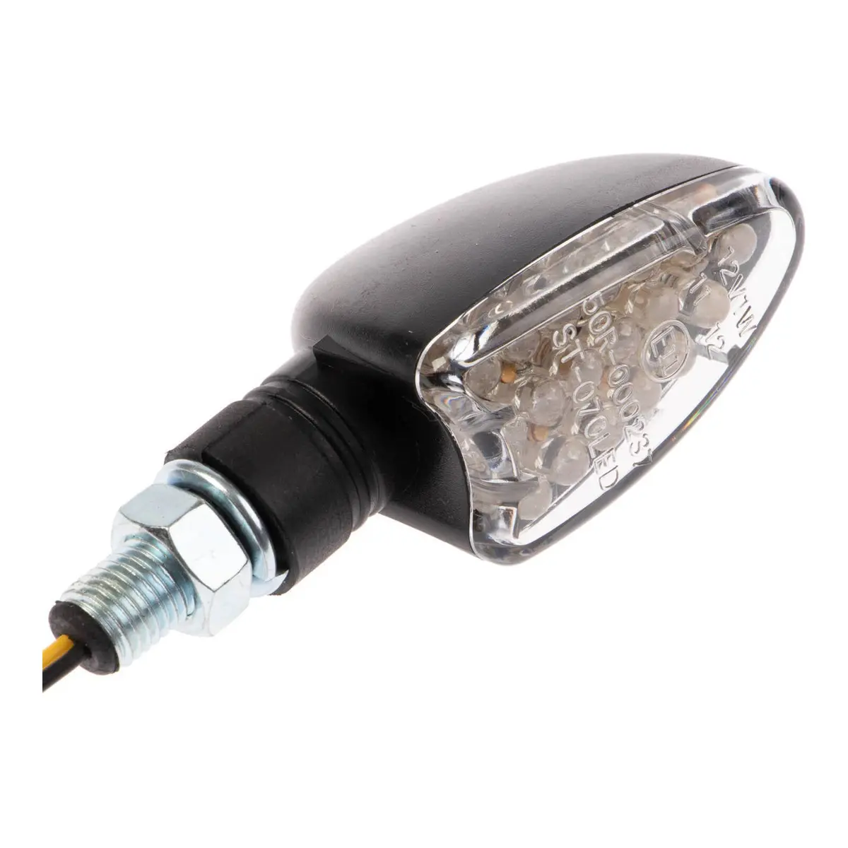 Whites Led Arrow Flasher Black Short Stem 1