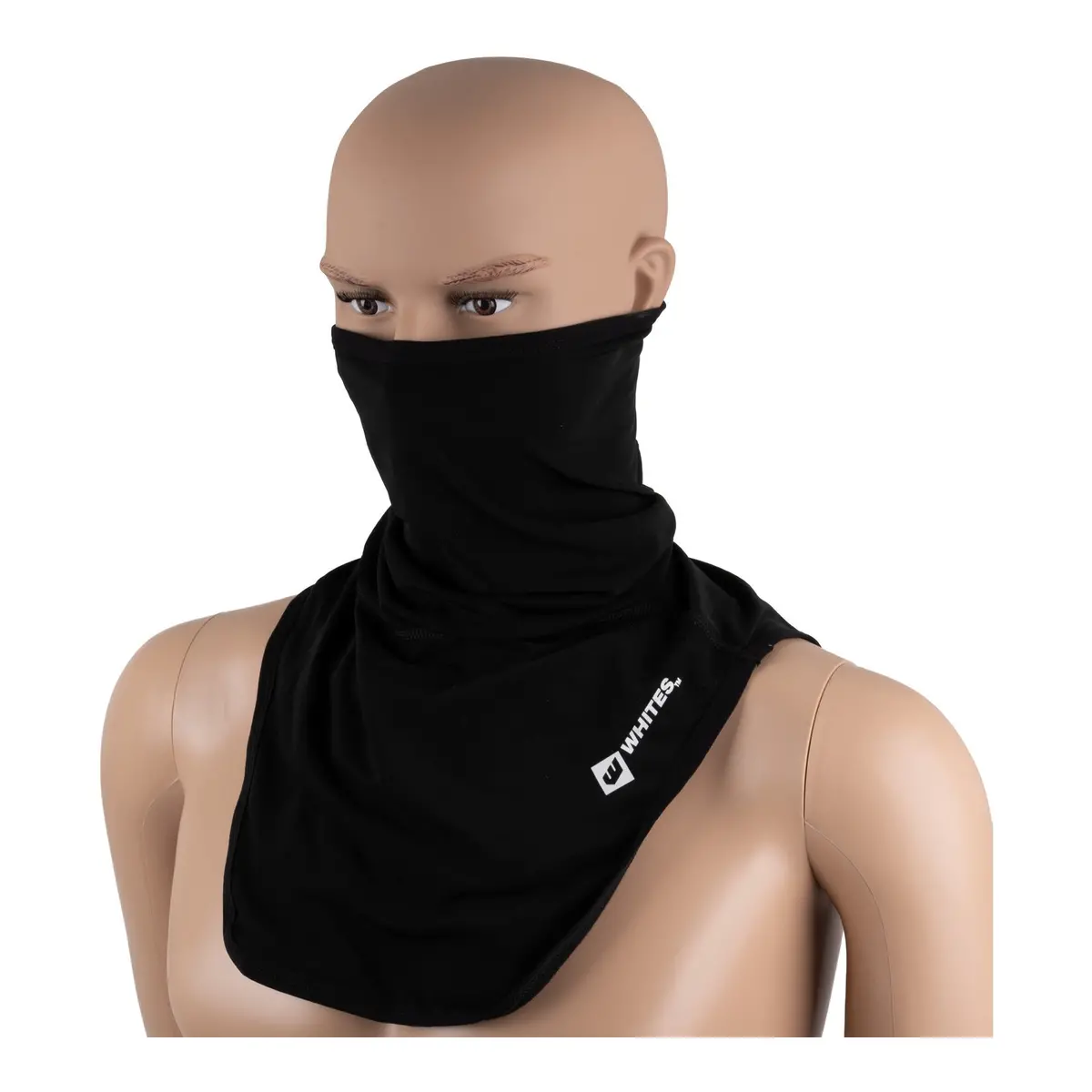 Whites Big Softy Microfibre Neck Tube - Black 1
