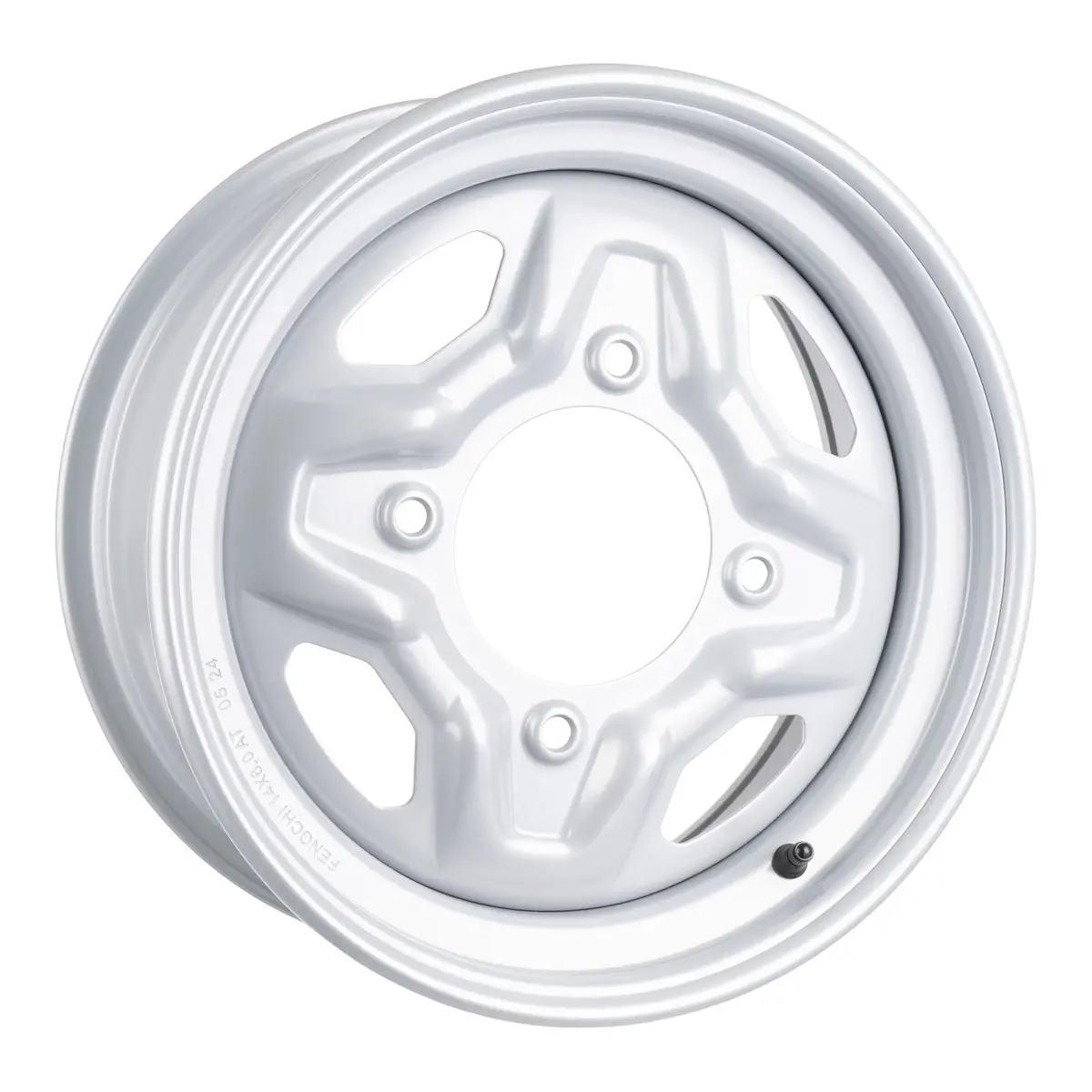 Whites Atv/Utv Steel Rim 14X6 Polaris Front 4/156 +40.2 - Silver 1