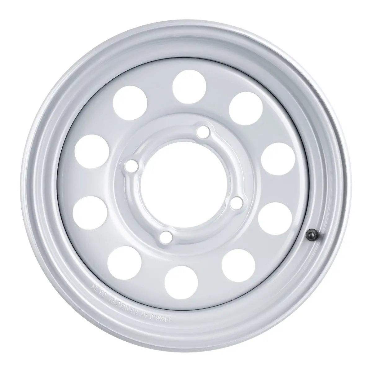 Whites Atv/Utv Steel Rim 14X6 Can-Am Front 4/137 +13 - Silver 2