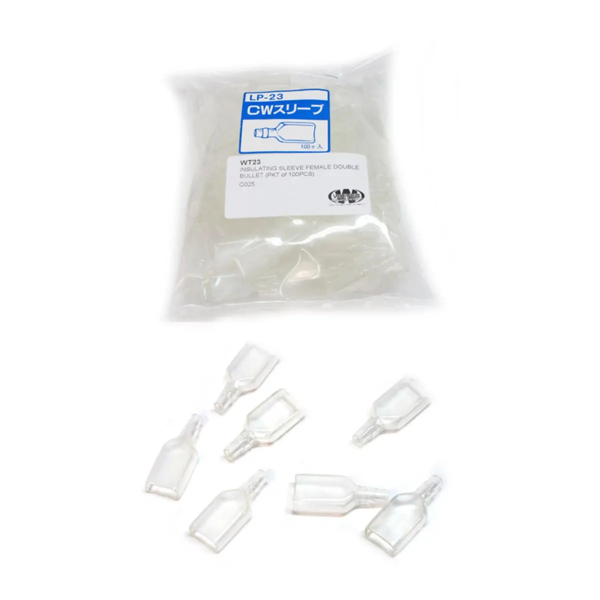 Insulating Sleeve Female Double Bullet (Pkt Of 100Pcs) 1