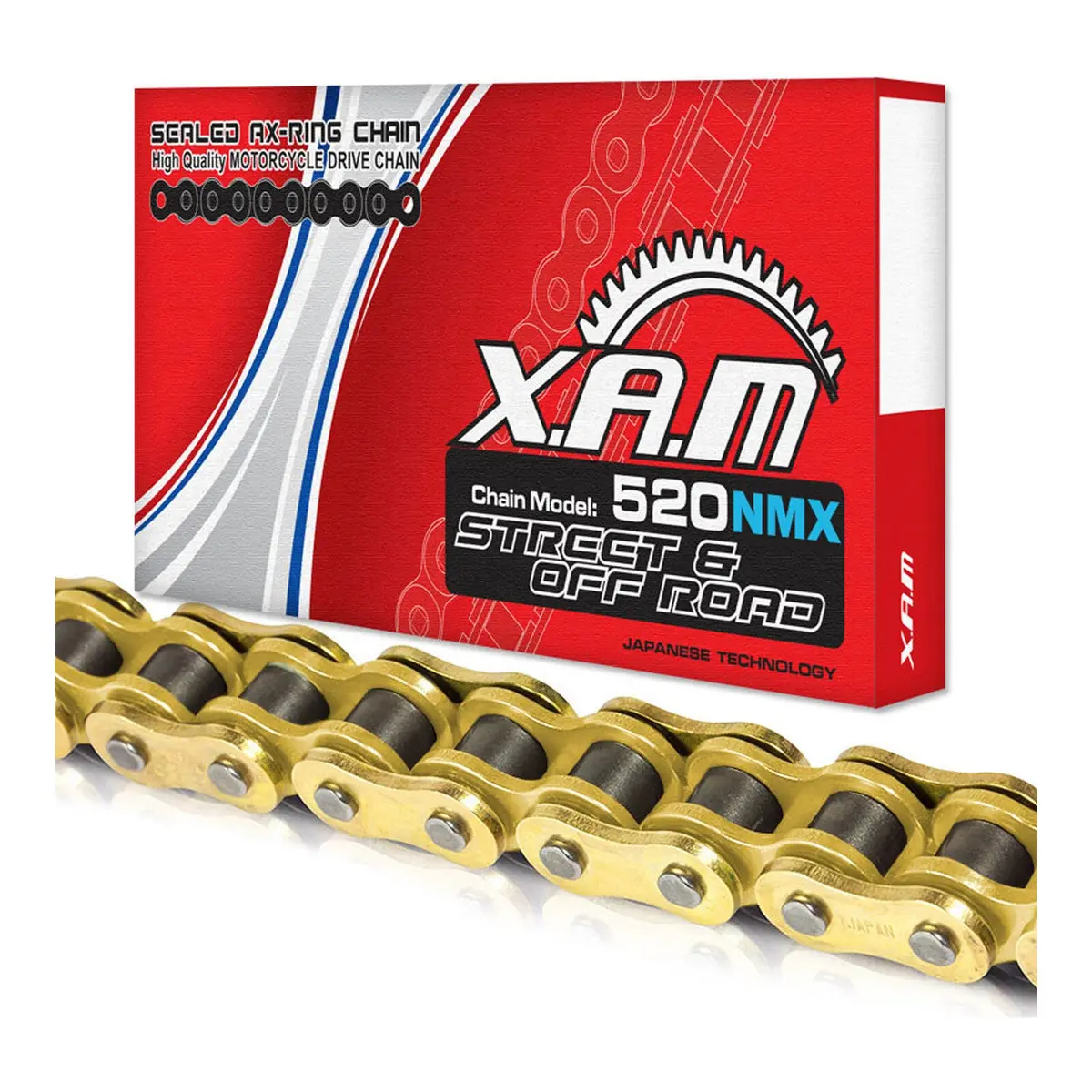 Xam 520Nmx X-Ring Narrow Chain - Gold / Gold 1
