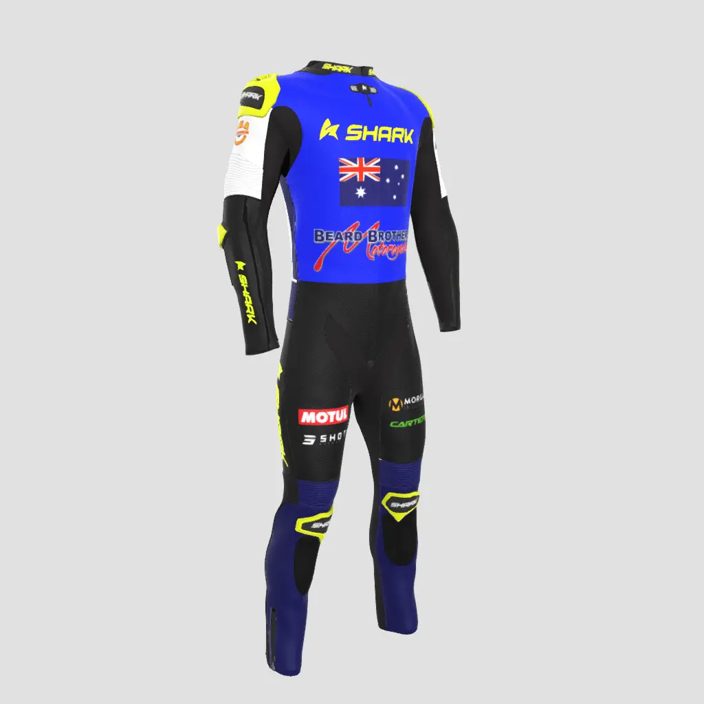 Shark Leathers Custom Race Suit 1