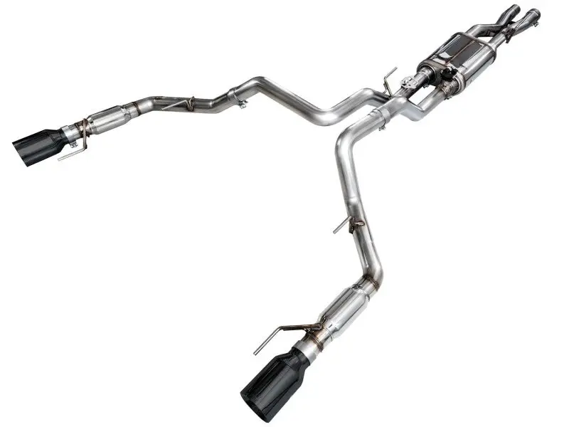 Awe Switchpath Exhaust System For Ford Raptor – Gen 3, Diamond Black Tips 1