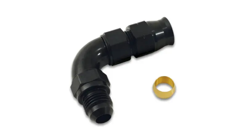Vibrant 90° Tube-To-An Adapter – 1/2" Od Tube To Male -8An Flare With Olive Inserts Included 1