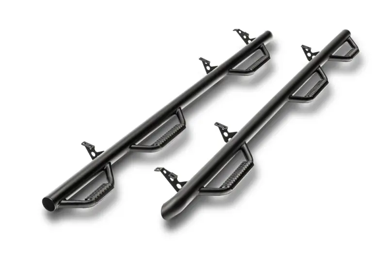 N-Fab Tex-Black Nerf Step For 2010–2017 Dodge Ram 2500/3500 Crew Cab W/ 8-Foot Bed 1