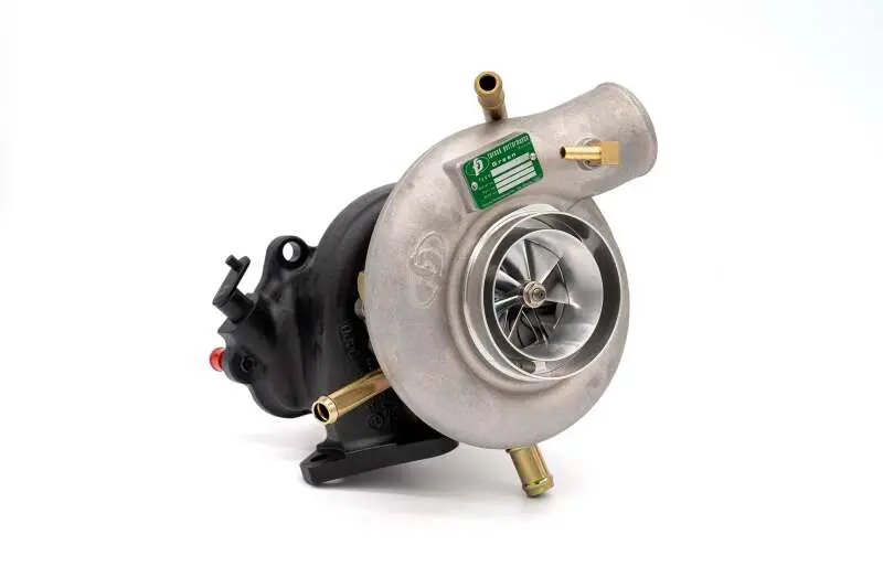 Forced Performance Green Turbocharger For Subaru Sti/Wrx – 60Mm Compressor, Internal Wastegate, Black Housing, Oil Line Included (Driver Side Only) 1